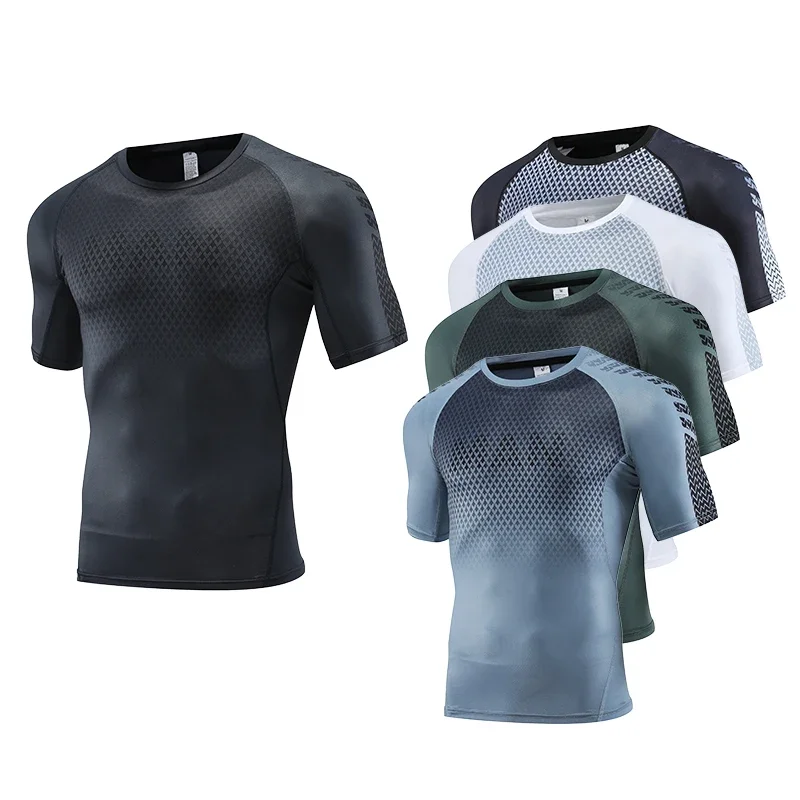 Camiseta deportiva para hombre - T Shirt Tight Fit reseña y precio