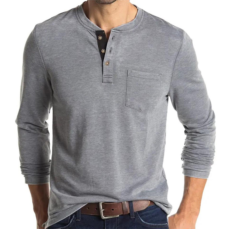 Camiseta de manga larga estilo - Undershirt Crew Neck reseña y precio
