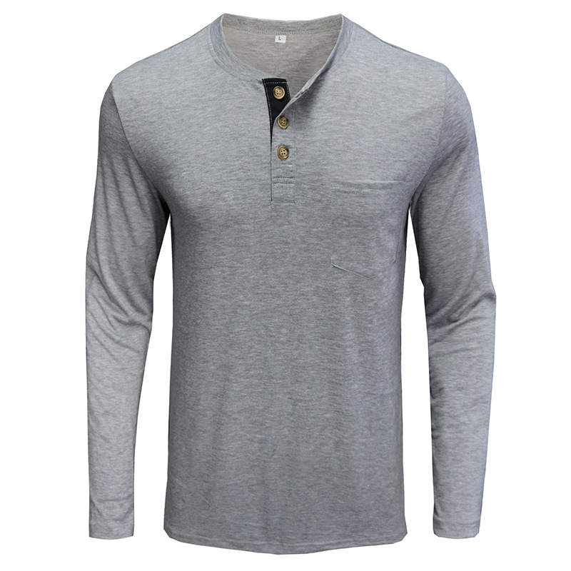 Camiseta de manga larga estilo - Undershirt Crew Neck reseña y precio
