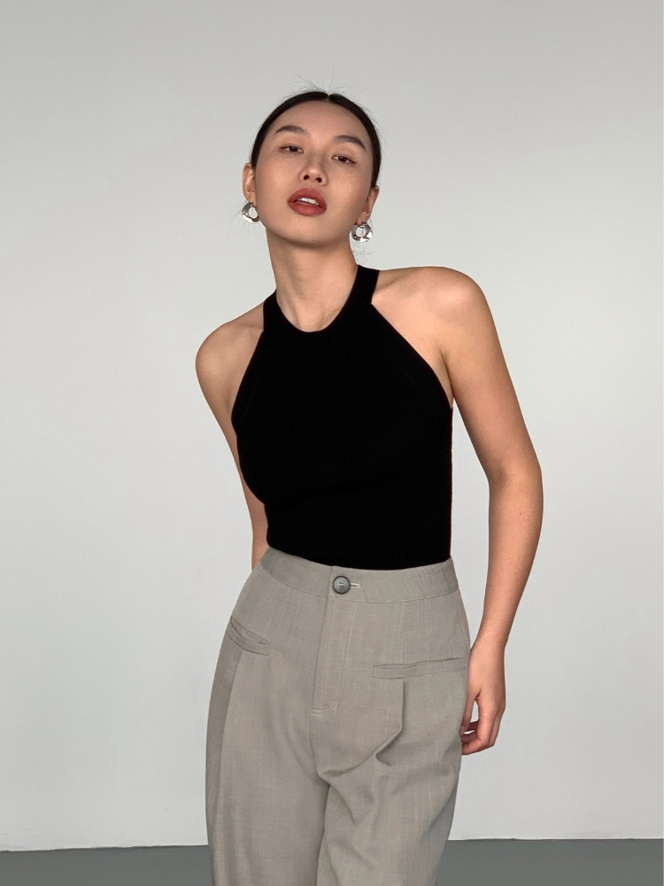 AOSSVIAO 2026 Top Corto Delgad - Suspender Tank Top reseña y precio